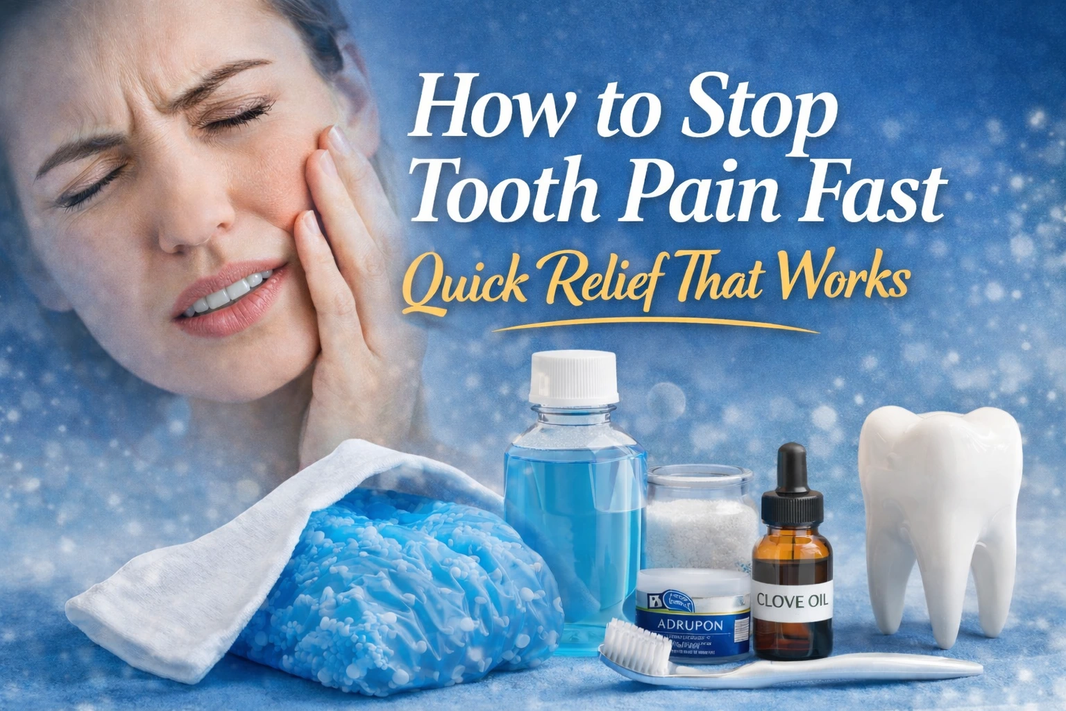 Fast Tooth Pain Relief
