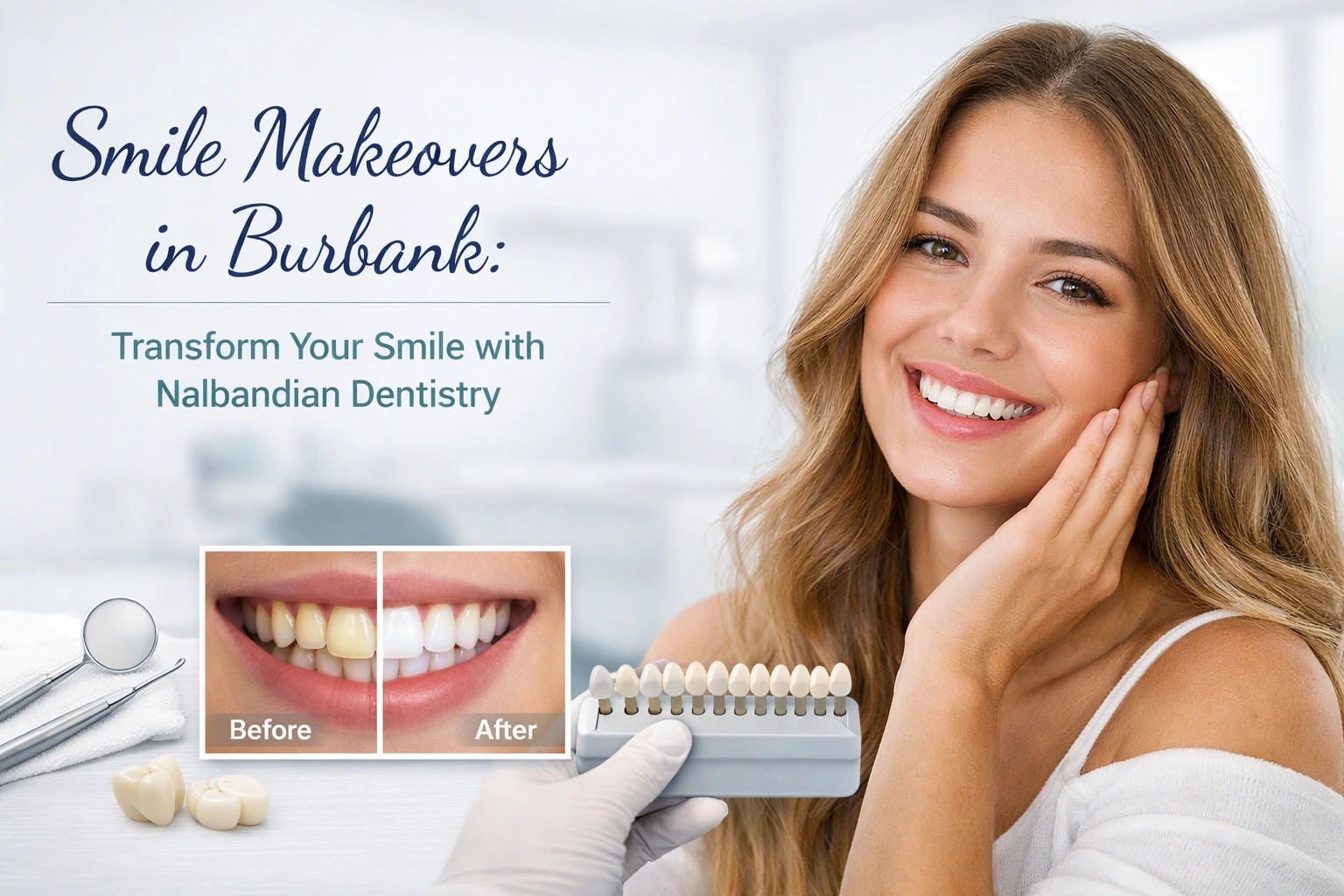Smile makeovers at Nalbandian Dentistry