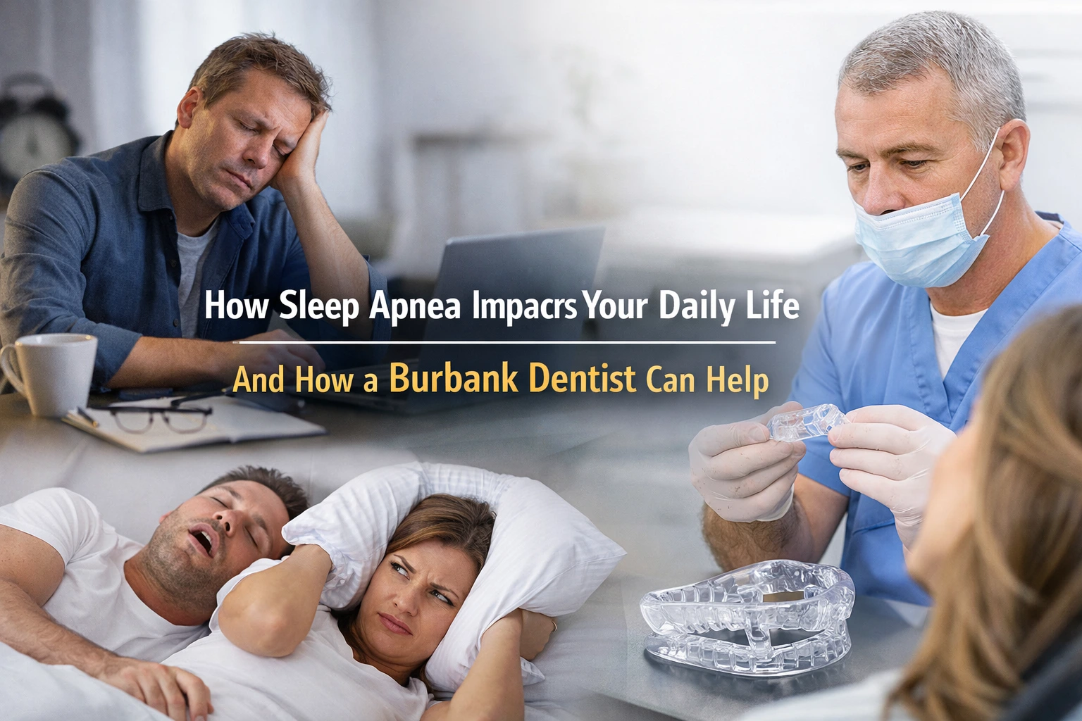 The impact of sleep apnea on life