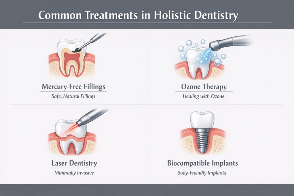 Common Treatments in Holistic Dentistry