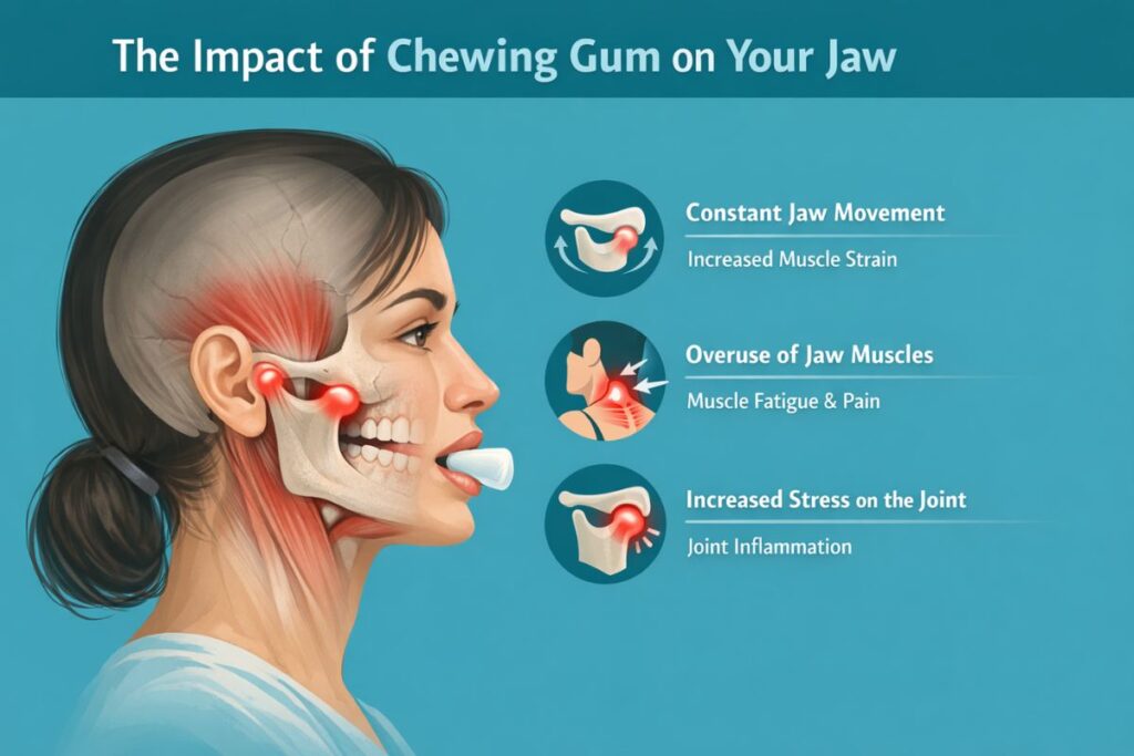 The Impact of Chewing Gum on Your Jaw