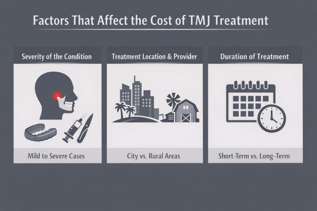 Factors That Affect the Cost of TMJ Treatment