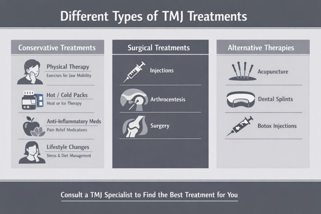 Different Types of TMJ Treatments