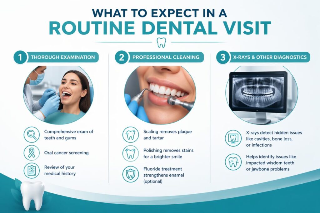 What to Expect in a Routine Dental Visit